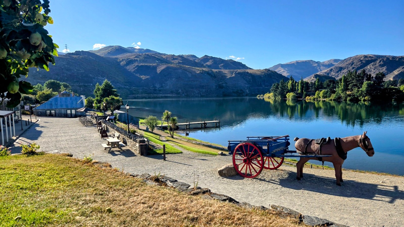Cromwell in autumn colours Central Otago